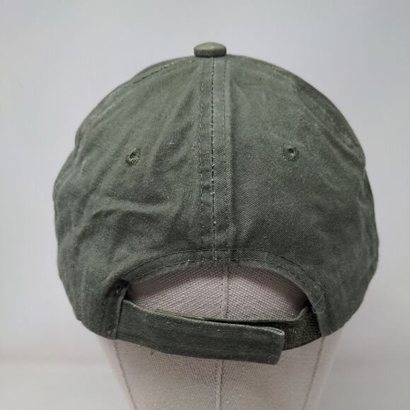 U.S. Army Strapback Hat Green OSFM Embroidered Adjustable Eagle Crest - Picture 5 of 7
